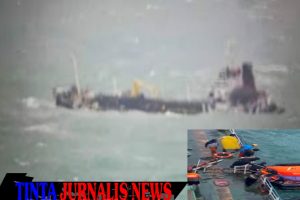 KN. Tanjung Datu-301 Selamatkan MT Silver Sincere yang Tenggelam di Perairan Kepri