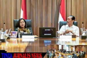 Sri Mulyani dan Luhut Pandjaitan Bahas Strategi Pengembangan Government Technology dan Coretax