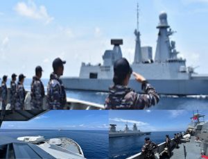 KRI R.E. Martadinata-331 dan FS Forbin Gelar Latihan Passex di Laut Bali, Perkuat Diplomasi Maritim Indonesia-Perancis