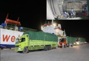 Bakamla RI Amankan Ballpress Ilegal di Perairan Patimban