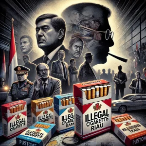 Waduh! Foto Presiden RI, Pejabat Bea Cukai hingga Mantan Wali Kota MR Dicatut dalam Isu Mafia Rokok Ilegal di Kepri