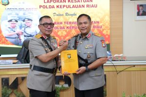 Farewell and Welcome Parade, Serah Terima Jabatan Kapolda Kepri: Asep Safrudin Resmi Pimpin Polda Kepri