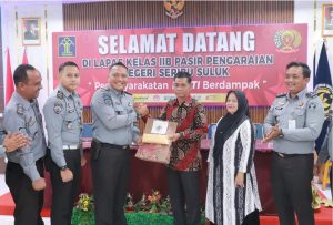 Lapas Pasir Pengaraian Gelar Pelepasan Pegawai Purna Tugas, Pengabdian Jadi Teladan