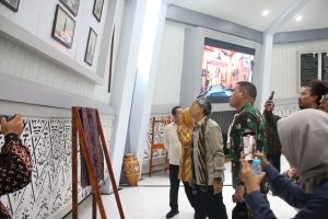 Kasdam XII/Tpr Dampingi Kunjungan Kerja Menteri Kebudayaan RI