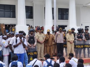 Aliansi Pelajar Se-Paniai Gelar Aksi Damai Tolak Program Makanan Bergizi Gratis
