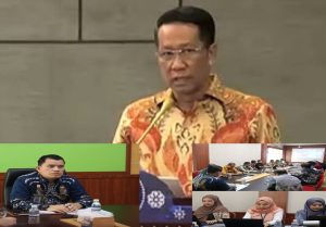 Kanwil Kemenkumham Kepri Hadiri Entry Meeting BPK Secara Virtual
