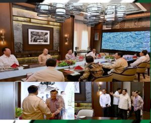 Presiden Prabowo Bahas Stabilitas Beras Jelang Ramadan Bersama Jusuf Kalla dan Mentan Amran