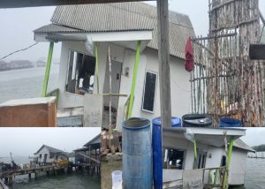 Rumah Sewa Ambruk di Tanjungpinang, Ibu Hamil dan Anak-anak Selamat, Butuh Bantuan