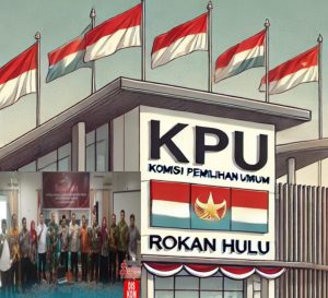 KPU Rokan Hulu Tetapkan Anton – Poti Sebagai Bupati dan Wakil Bupati Terpilih Periode 2025-2030