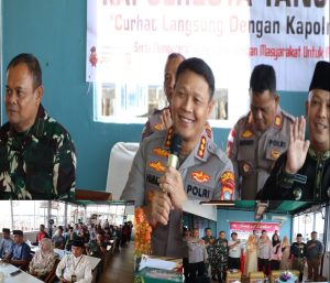 Ngopi Bareng Kapolresta, Warga Tanjungpinang Barat Curhat Soal Kamtibmas