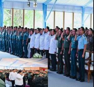 Presiden Prabowo dan Menhan RI Tekankan Kekuatan Pertahanan dalam Pengarahan kepada Dansat TNI