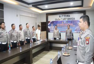 Polres Lingga Gelar Lat Pra Ops Keselamatan Seligi 2025, Fokus pada Edukasi dan Kepatuhan Lalu Lintas