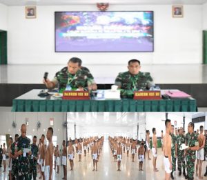 Danrem 023/KS Pimpin Sidang Parade Calon Tamtama PK TNI AD Gelombang I TA 2025