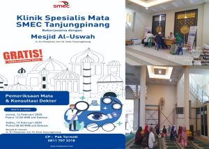 Klinik SMEC Tanjungpinang Gelar Pemeriksaan Mata Gratis, Catat Jadwalnya!