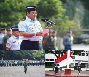 Wadankodiklat TNI Pimpin Upacara 17-an di Mabes TNI, Kasum TNI Tekankan Netralitas dan Kewaspadaan di Tahun Politik