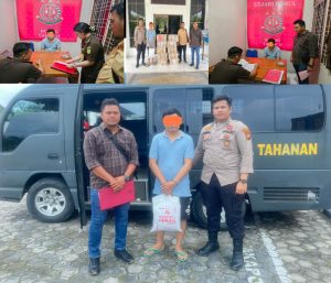Polres Rokan Hulu Limpahkan Tersangka dan Barang Bukti Rokok Ilegal ke Kejaksaan