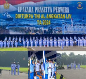 Dilantik Kasal, 201 Perwira Diktukpa TNI AL Angkatan 54 Resmi Sandang Pangkat Letnan Dua