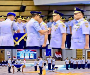 Kasau Pimpin Sertijab Aspers Kasau dan Kadisminpersau, Perkuat Pembinaan SDM TNI AU
