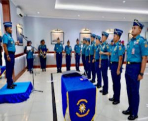 Danseskoal Pimpin Sertijab Sejumlah Pejabat Strategis Seskoal