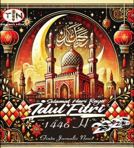 Redaksi Tinta Jurnalis News dan Kabar NewsLine Mengucapkan Selamat Hari Raya Idulfitri 1446 H: Mohon Maaf Lahir dan Batin
