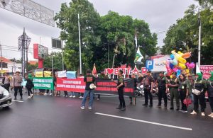 Massa GPI dan HIKAPAD Dukung Revisi UU TNI dan Pengesahan UU Perampasan Aset