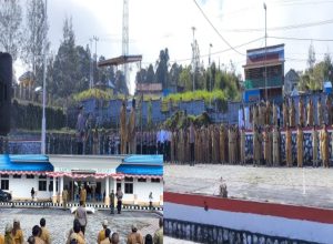 Apel Perdana Gabungan TNI-Polri, ASN, dan OPD Kabupaten Deiyai: Bupati Tegaskan Disiplin Kerja