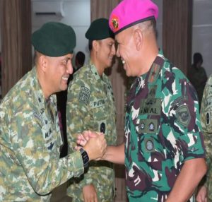 Danpasmar 1 Hadiri Syukuran HUT Ke-64 Kostrad, Tegaskan Peran Strategis dalam Menjaga NKRI