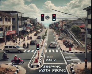 Mulai Hari Ini Lampu Merah Km 7 Simpang Kota Piring Tanjungpinang Kembali Beroperasi 