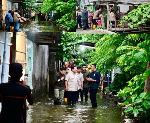 Presiden Kunjungi Korban Banjir di Babelan, Bekasi, dan Berbuka Puasa Bersama Warga