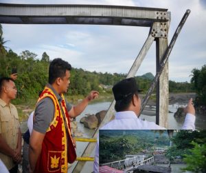 Gubernur Sumut Tinjau Jembatan Ambruk di Nias Barat, Pembangunan Dimulai Tahun Ini