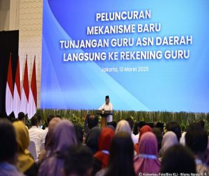 Menkeu Hadiri Peluncuran Mekanisme Baru Penyaluran Tunjangan Guru ASN Daerah