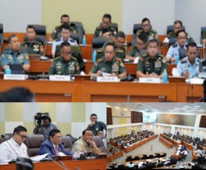 Panglima TNI Hadiri RDP dengan Komisi I DPR RI, Bahas Revisi UU TNI