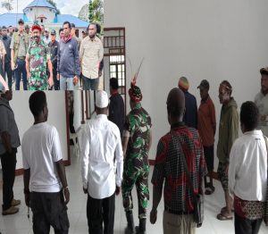 Stafsus Menhan Lenis Kogoya Tinjau Kesiapan Dapur Umum MBG di Wamena