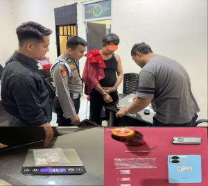 Satresnarkoba Polres Rokan Hulu Tangkap Pengedar Sabu, Satu Buron Masuk DPO