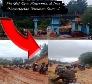 Jalan Menuju Pelabuhan Ro-Ro Penarik Masih Tanah, Warga Harapkan Perhatian Gubernur Kepri