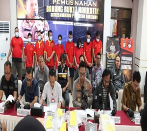 Polresta Barelang Musnahkan 11 Kg Sabu dan Ratusan Gram Ganja, Ribuan Jiwa Terselamatkan