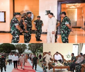 Menhan RI Kunjungi Lanud Soewondo, Pangdam I/BB Dampingi Perkuat Sinergi Pertahanan
