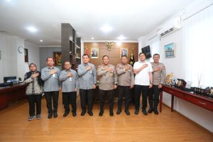 Kapolda Kepri Terima Kunjungan Silaturahmi Kanwil Kemenkumham Bahas Sinergi Penegakan Hukum