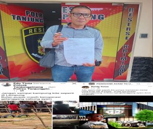 Pemilik Media TJN Polisikan Dua Akun Facebook, Diduga Sebarkan Fitnah dan Cemarkan Nama Baik