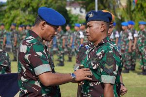 23 Personel Lanud Manuhua Raih Kenaikan Pangkat, Danlanud: Ini Kehormatan, Bukan Hadiah