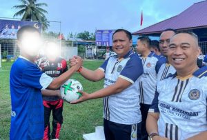 Kalapas Efendi Resmi Buka Porsenap di Lapas Pasir Pengaraian, Sambut Hari Bakti Pemasyarakatan ke-61