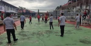 Sambut Hari Bhakti Pemasyarakatan ke-61, Lapas Narkotika Tanjungpinang Gelar Turnamen Voli Prison Guard 2025