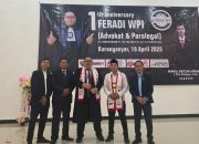 Organisasi Advokat dan Paralegal Feradi WPI Gelar Hut Ke-1 Di Hotel Permatasari Karanganyar Solo Anggotanya Capai Ribuan 