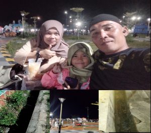 Taman Gurindam 12 Tepi Laut Ramai Pengunjung, tapi Dikepung Sampah dan Bau Parit tak Sedap