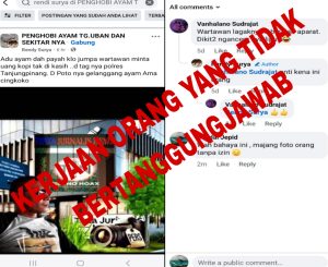 “Gelanggang Ayam & Cingkoko Km 14” Pemilik Media Online TJN Akan Tempuh Jalur Hukum Terkait Dugaan Fitnah di Media Sosial