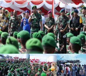 Pangdam I/BB Lepas 450 Prajurit Yonif 126/KC ke Papua, Tegaskan Pentingnya Kemanunggalan TNI-Rakyat