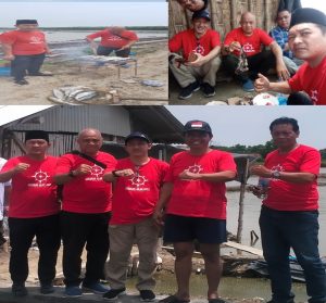 GJL GAMAT-RI Bersama Media Pertapa Kendeng Gelar Halal Bihalal Di Tambak Pak H.Sutopo Kaliori Rembang 