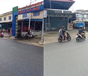 Jalan Licin Akibat Tumpahan Solar di Ganet Tanjungpinang Timur, Warga: Sudah Sembilan Orang Jatuh
