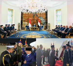 Prabowo Bertemu Presiden Mesir, Bahas Penguatan Kerja Sama Strategis Dua Negara