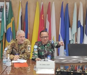 FC CIMIC UNIT Hadiri Meeting Dengan Berbagai Pilar CIMIC Sekaligus Perkenalkan Komandan FCCU Yang Baru di UNIFIL HQ